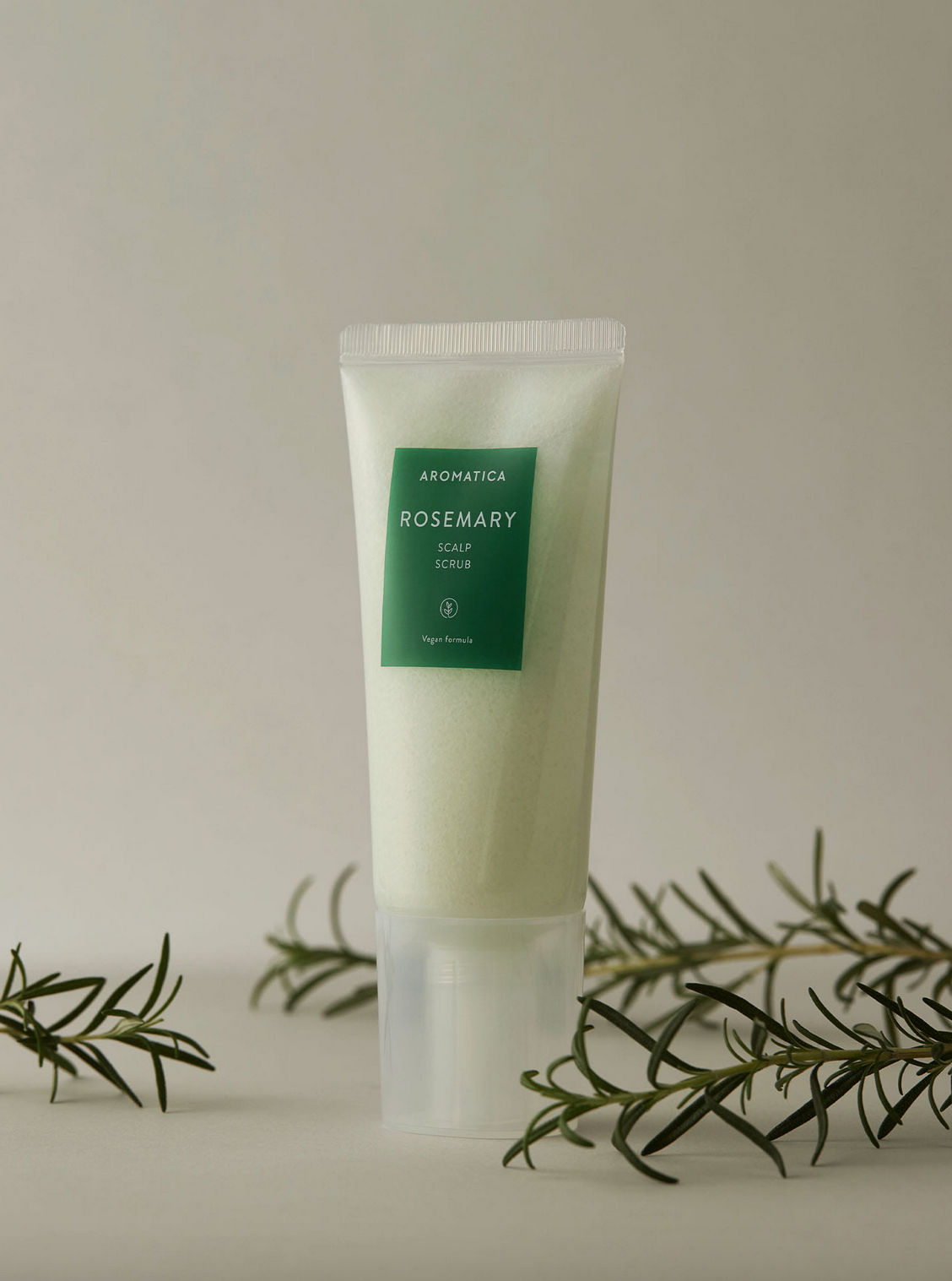 AROMATICA Rosemary Scalp Scrub 165g - tous types de cheveux