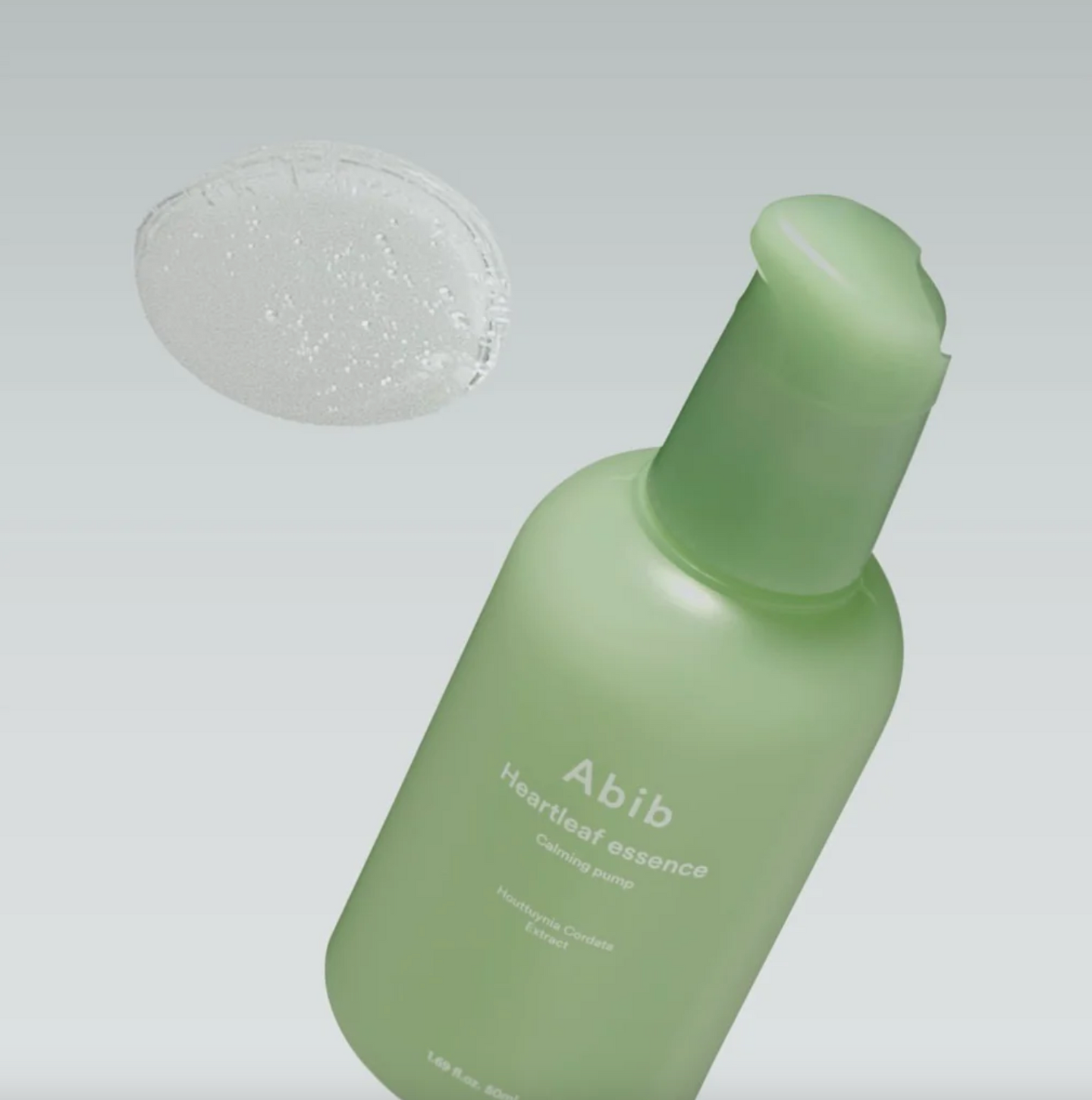 Abib Heartleaf Essence Calming Pump 50ml - peaux sensibles