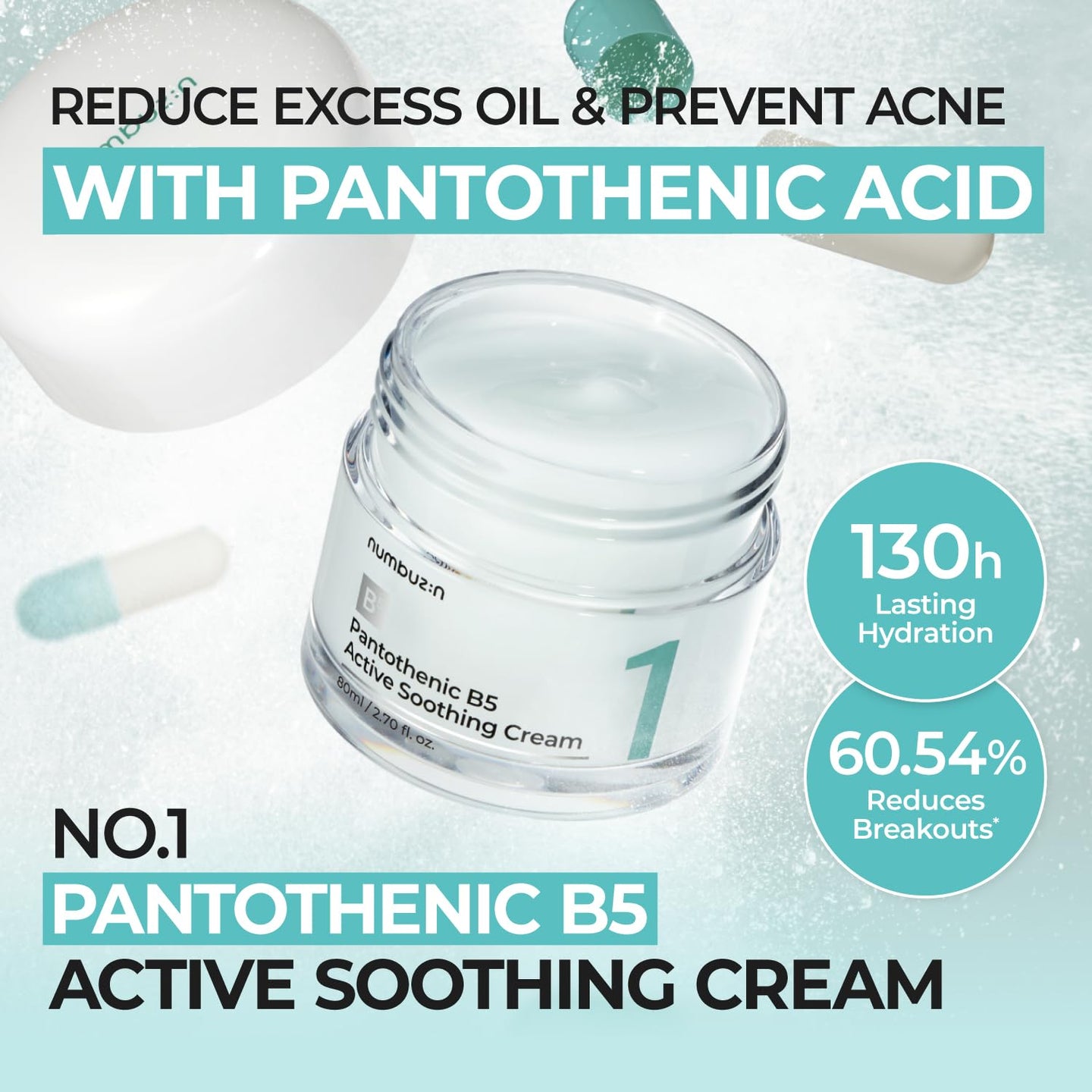 numbuzin n°1 Panthotenic B5 Active Soothing Cream