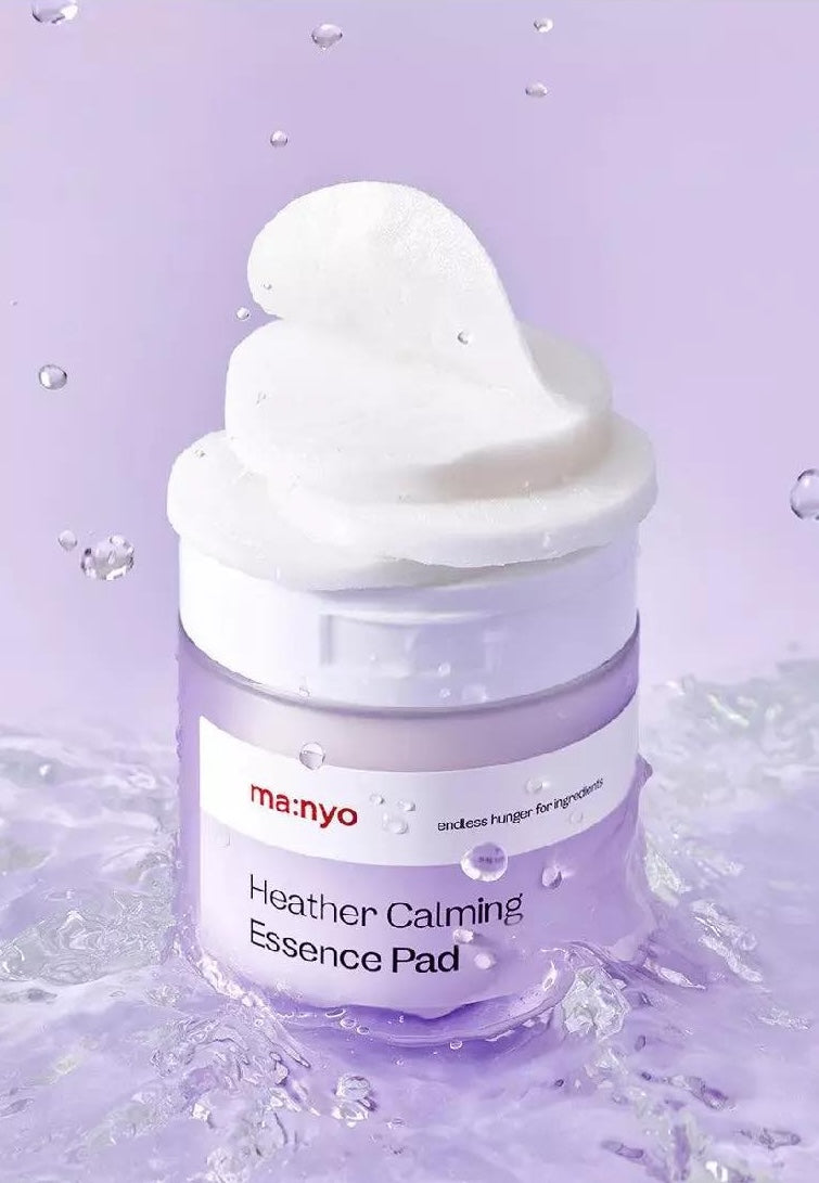 ma:nyo Heather Calming Essence Pad 60 pièces