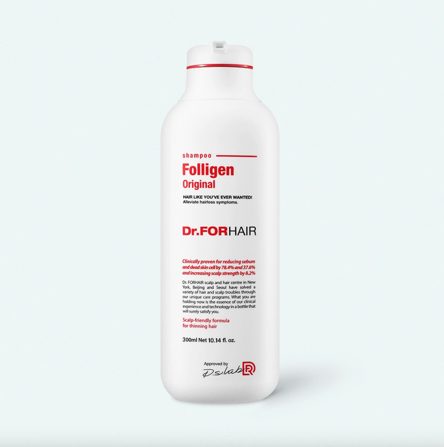 Dr. FORHAIR Folligen Original 300ml - cheveux fins et plats