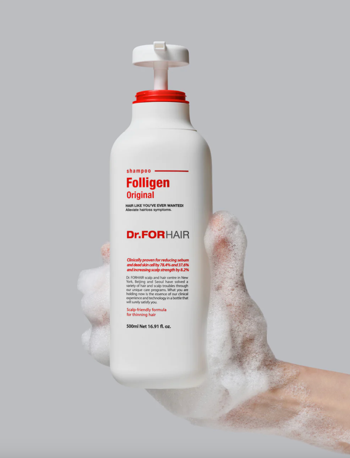 Dr. FORHAIR Folligen Original 300ml - cheveux fins et plats