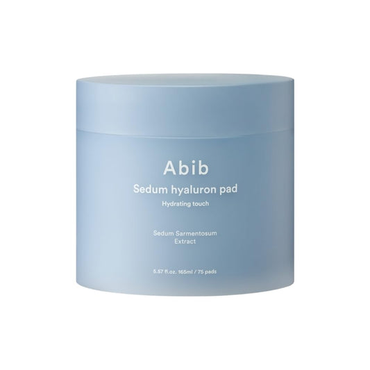 Abib Sedum Hyaluron Pad Hydrating Touch 75 pièces