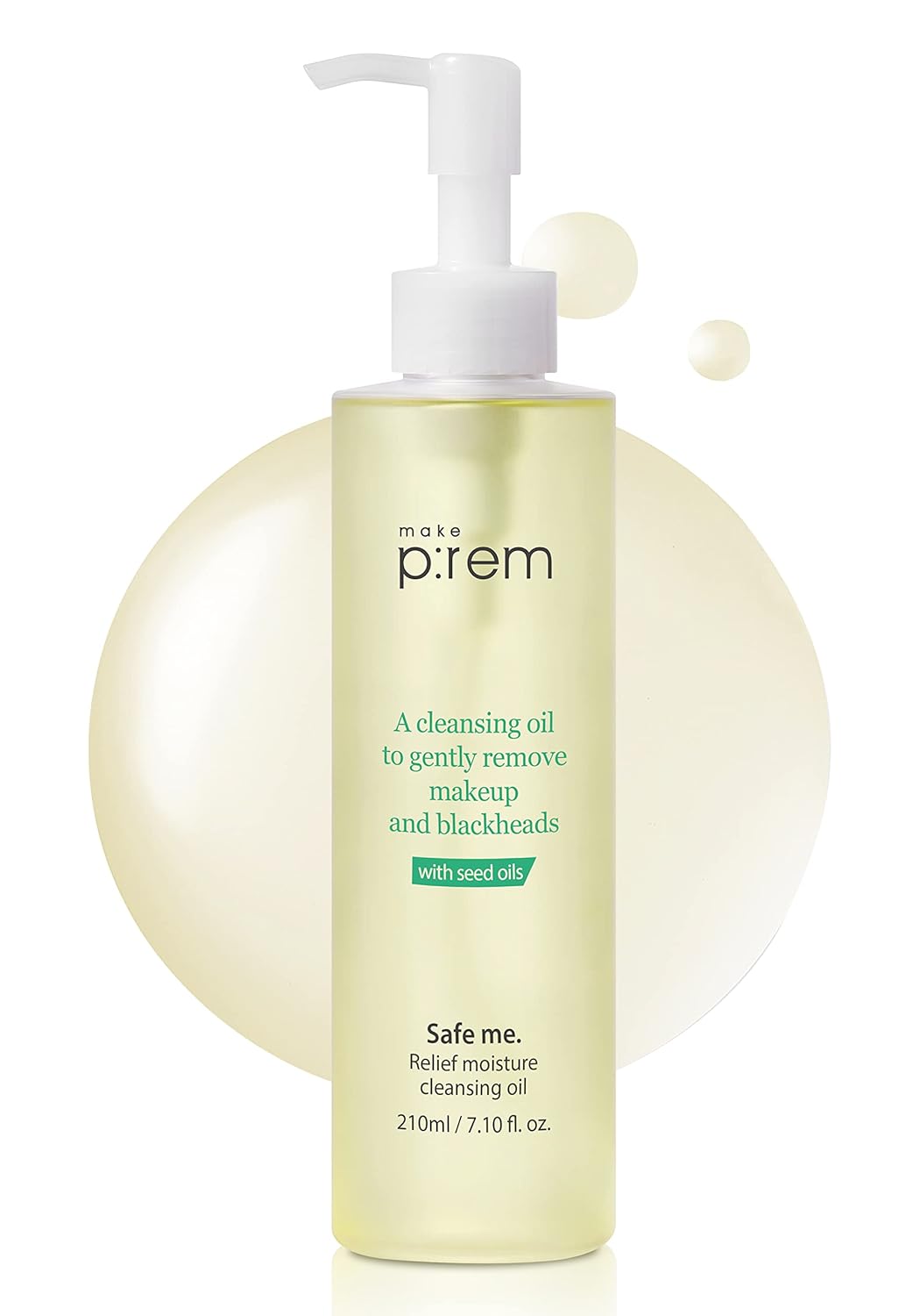 Make p:rem Safe Me Relief Moisture Cleansing Oil 210ml - peaux sensibles