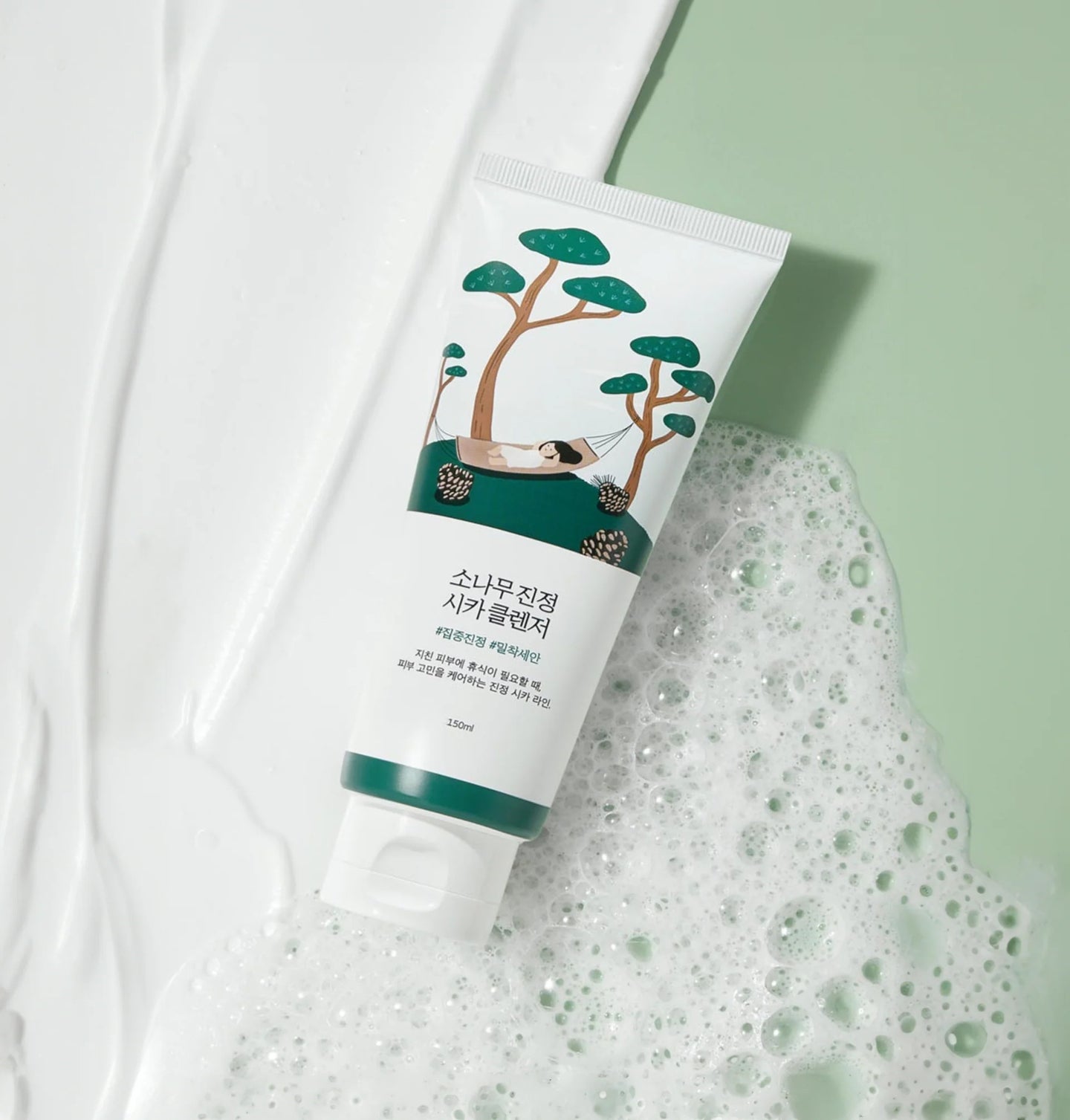 Round Lab Pine Tree Calming Cica Cleanser 150ml