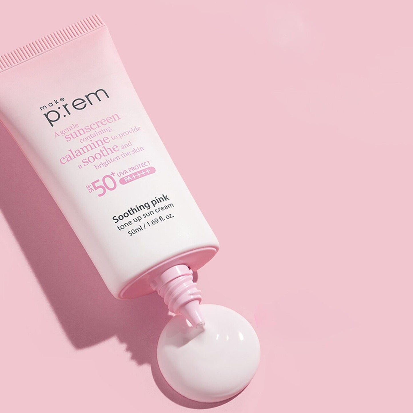 make p:rem Soothing Pink Tone Up Sun Cream 40ml + 40ml (1+1)