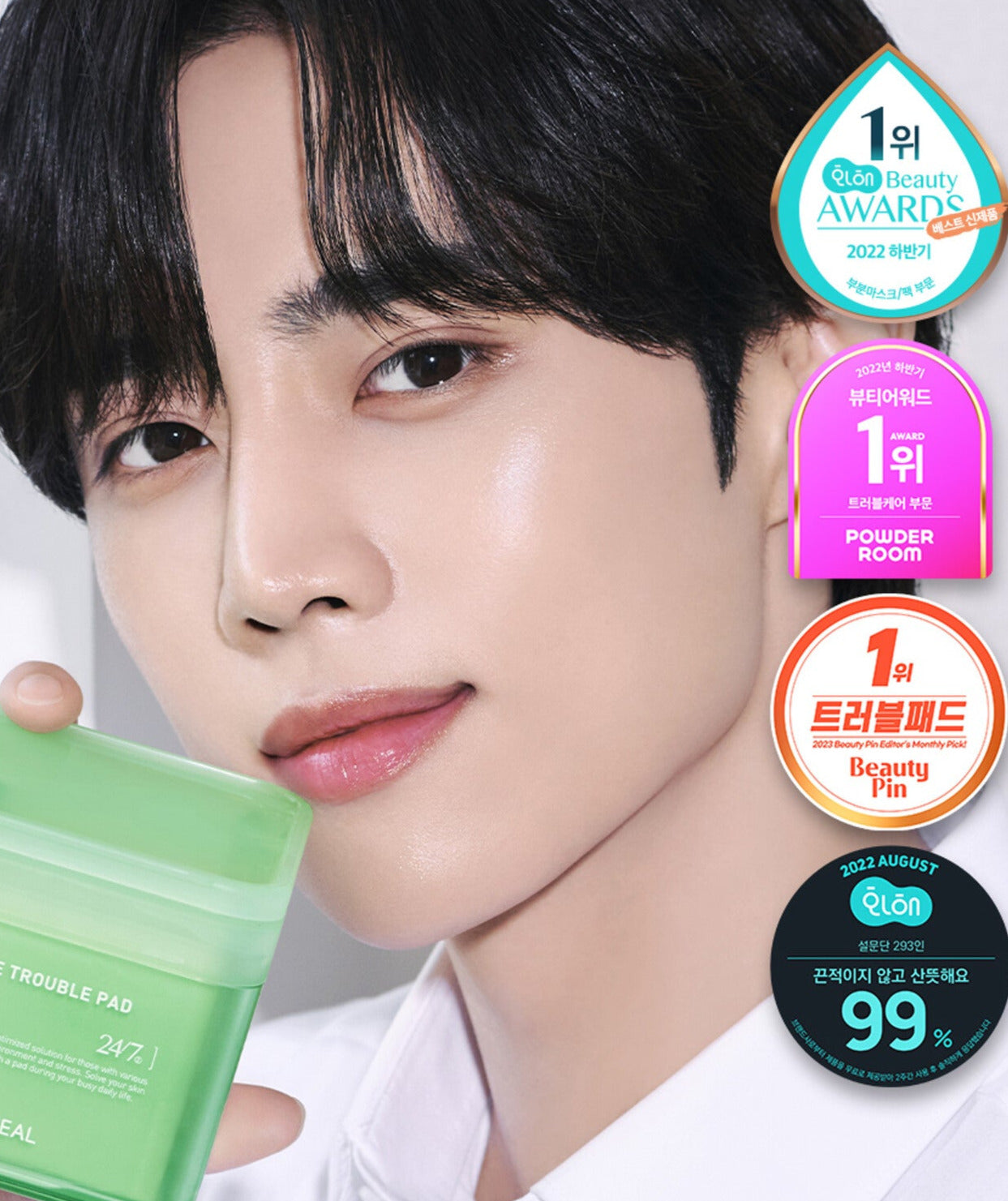 MEDIHEAL Teatree Trouble Pad 100 pièces