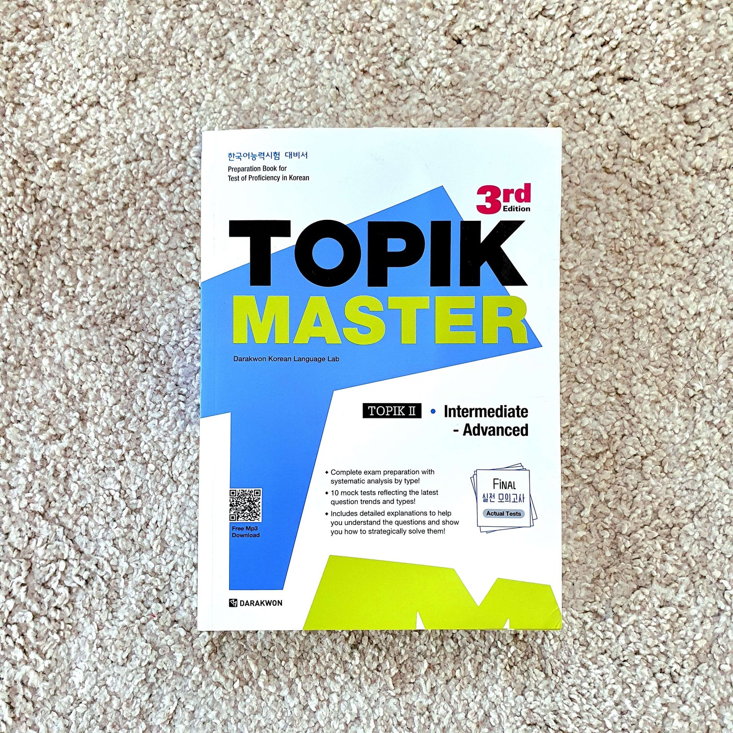 TOPIK Master 3d Edition : TOPIK II Intermediate/Advanced