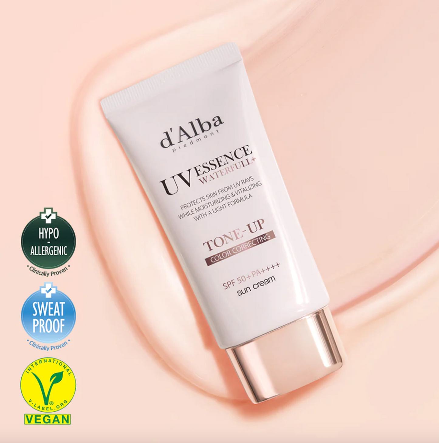 d'Alba UV Essence Waterfull Tone Up Color Correcting 50ml