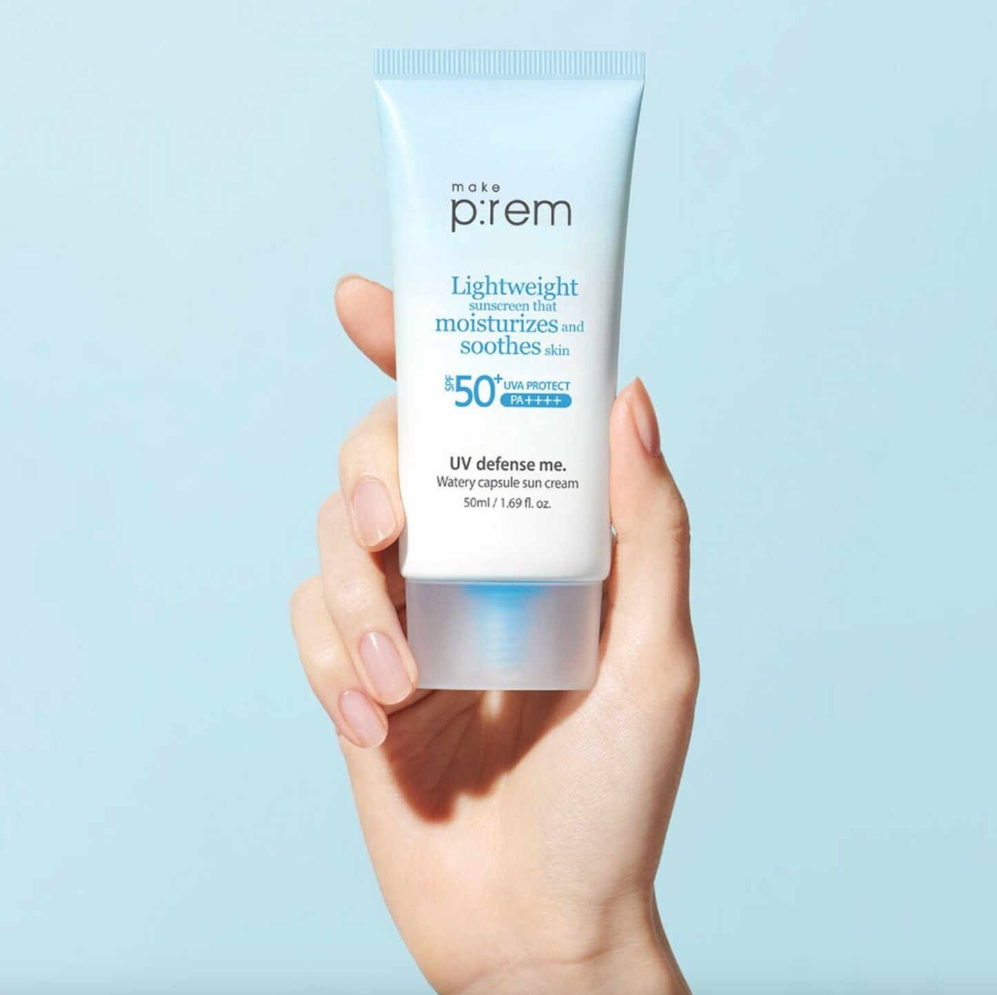 Make p:rem UV Defense Me Water Capsule Sun Cream 40ml + 40ml (1+1)